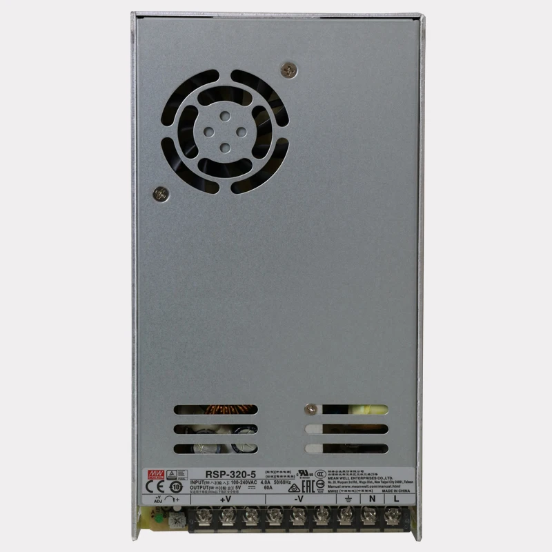  Бренд Mean Well представляет RSP-320-5 300W 5V 60A светодиодный дисплей Импульсный источник питания