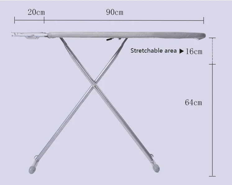 Foldable mesh ironing folding board factory wholesale with cabinets ironing