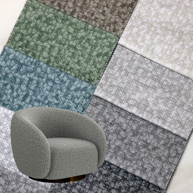 TC5 Manufacture Cushion OEM ODM Knitted 240gsm 142cm Printing Furniture Velvet Sofa Fabric Upholstery for Cushion