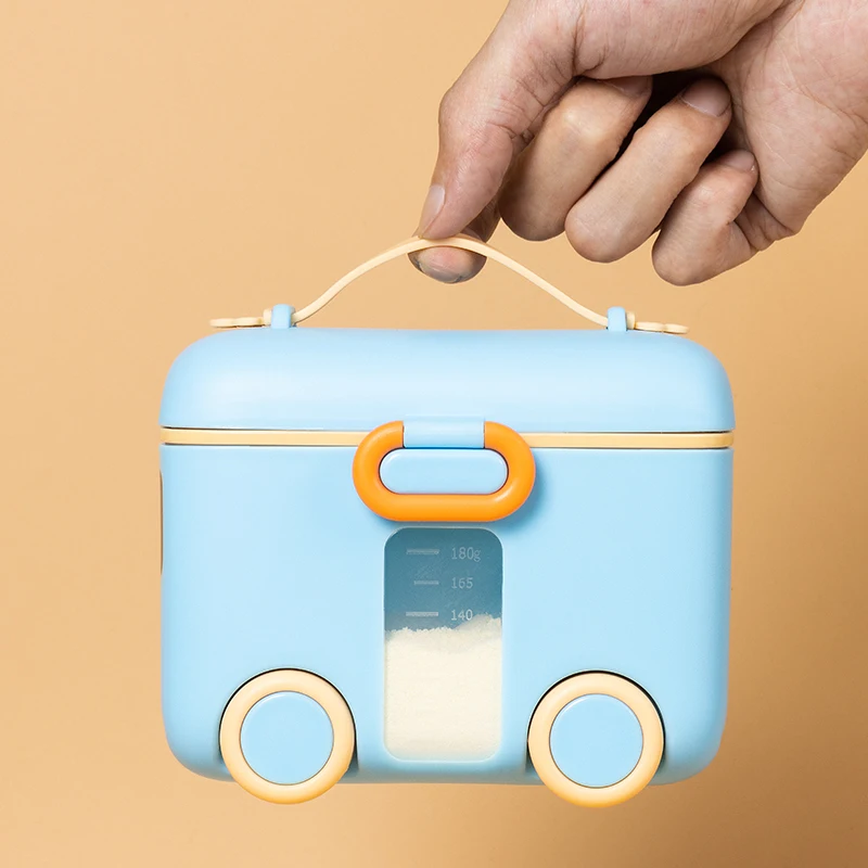 Wholesale Baby Kids Milk Protein Powder Snacks Food Storage Box Multi-functional