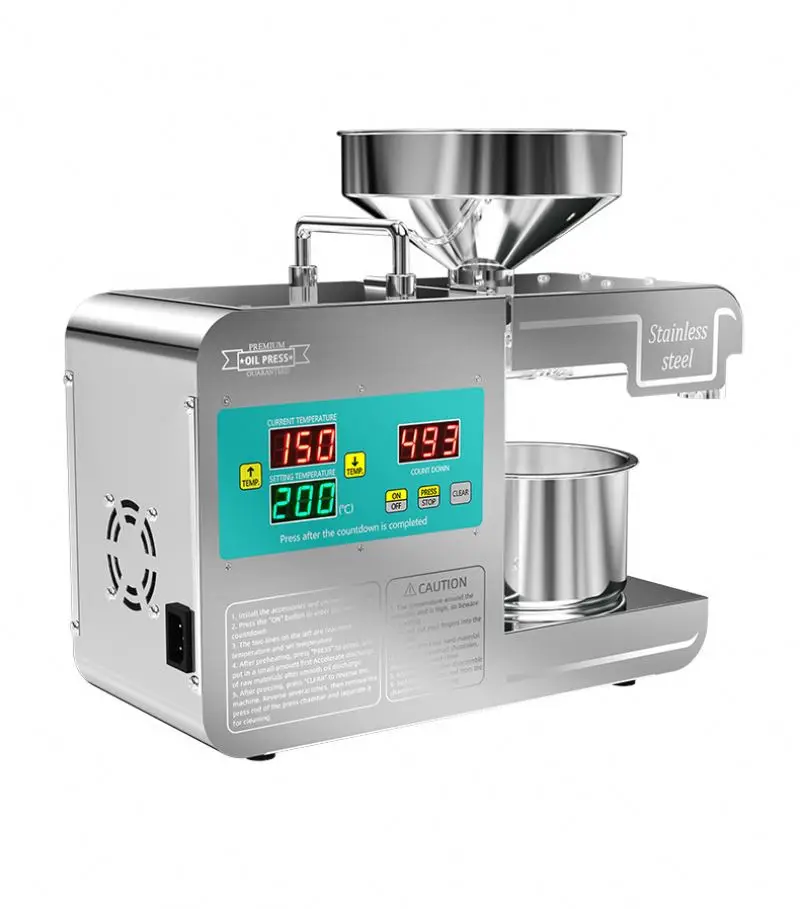 Small cooking oil production line for soybean peanut sunflower seeds