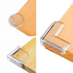 Clear Plastic Corner Guards Children Anticollision Edge Cover Baby PVC Safety Protector Table Corners Guards