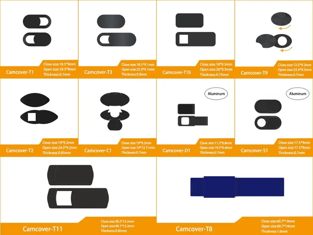 webcam laptop camera to protect privacy  made by factory and OEM design with free samples