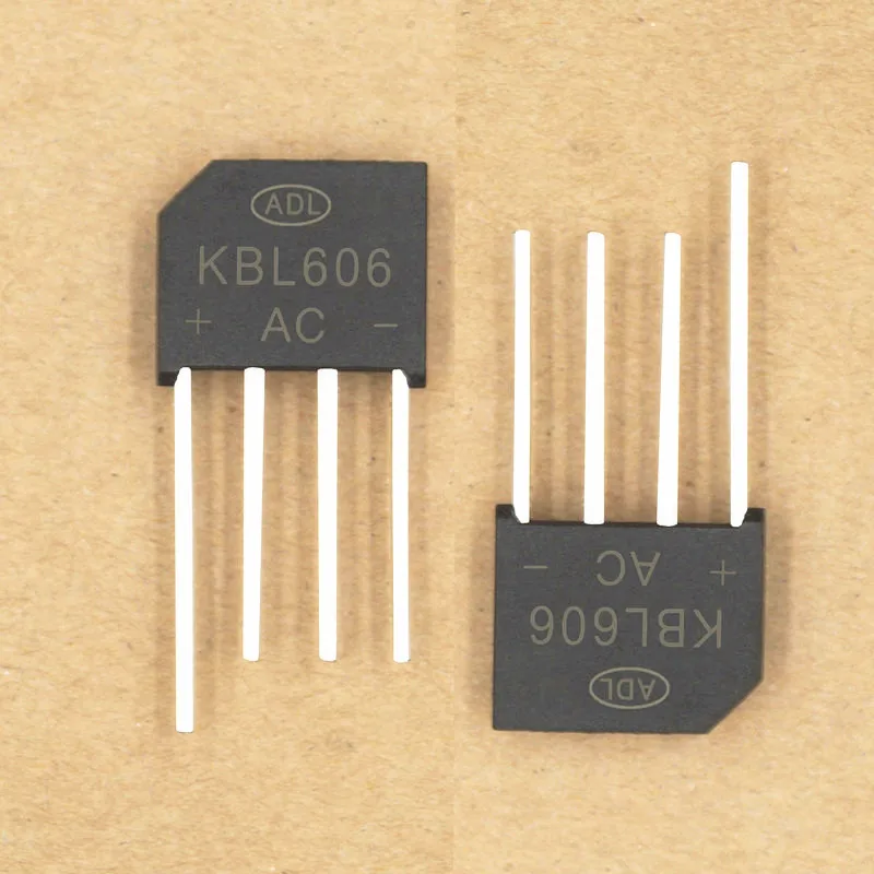 Мост выпрямителя ADL KBL606 6A600V мост сделано в Китае прямые