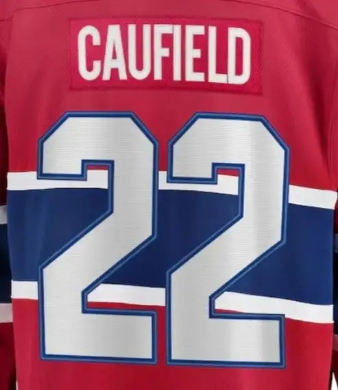 Hot Sale Embroidery Montreal Hockey Jersey Name No. 14 Nick Suzuki 22 Cole Caufield Ice Hockey Uniform