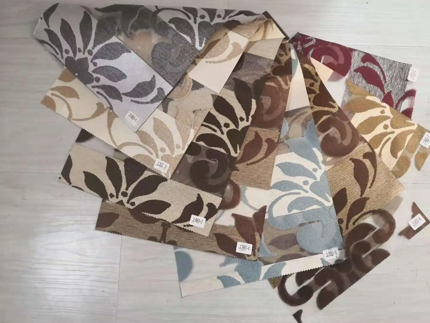 China Suppliers flower design Jacquard zebra roller fabric for roller shades