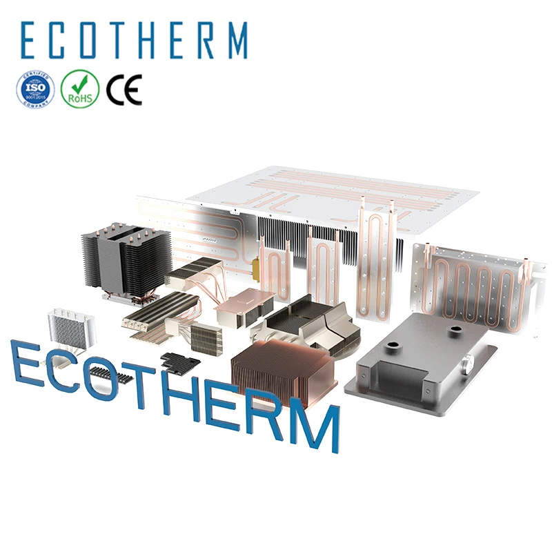 Custom copper heatpipe heatsink for efficient heat transfer Heatpipe Heat sink for IGBT LED light