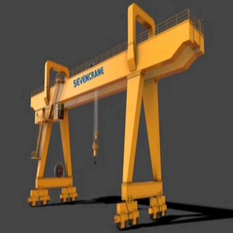 Customized design 20 ton 30 ton 60 ton double girder gantry crane with mobile trolley