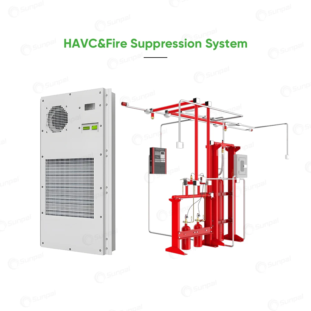Sunpal Large Scale Energy Storage System 2mWh 3mWh Ess Battery Module Hybrid Grid Container