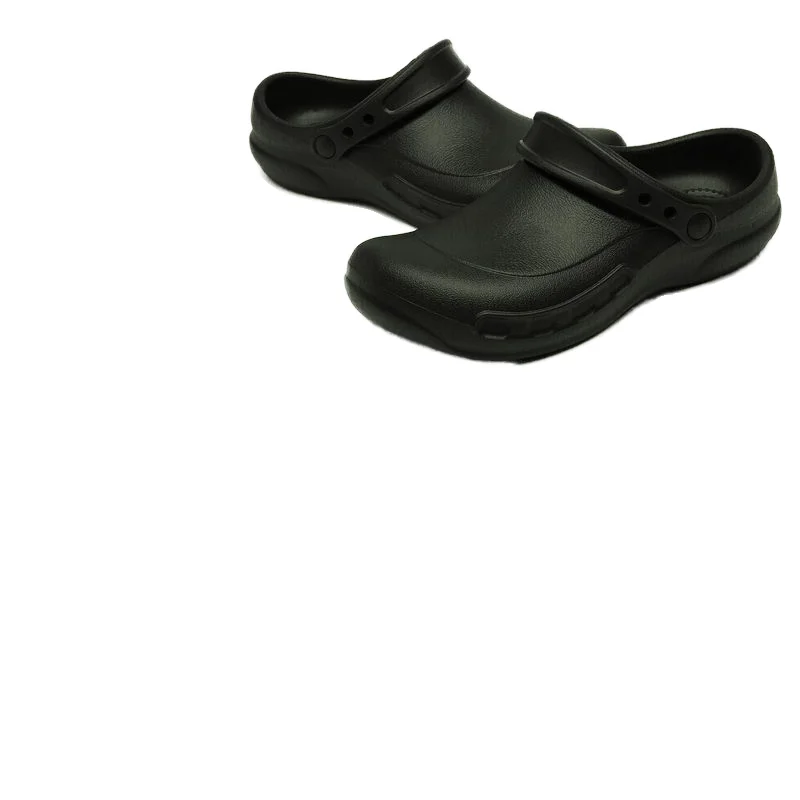 Made in China fashion design durable kpu upper breathable anti slip cheap price safety shoes chef working oil resistance shoe
