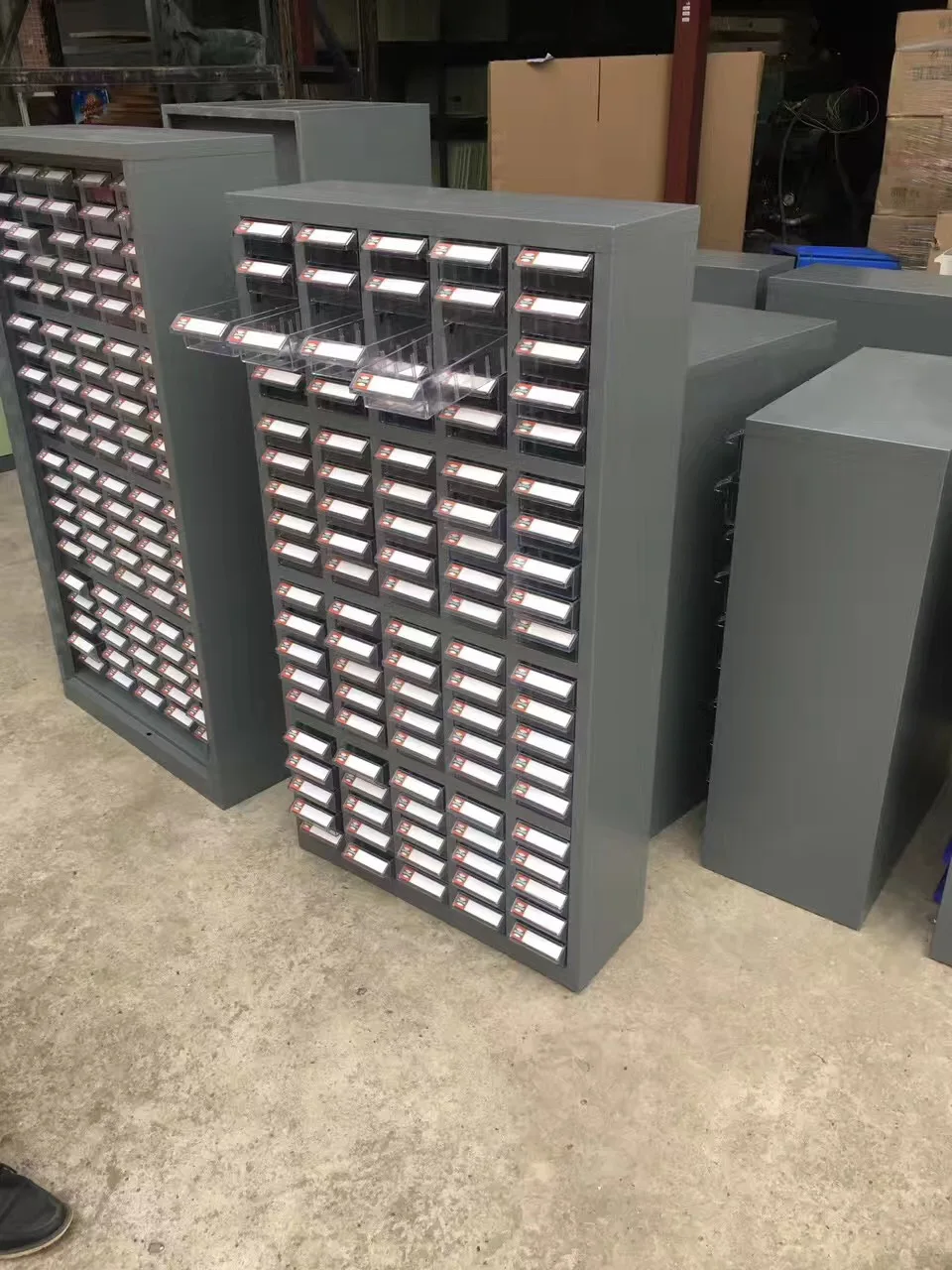 New Design Small Parts Storage Cabinet Office Furniture Customizable 7 Days Filing Cabinet with Plastic Metal Chinese 1pcs 31kg