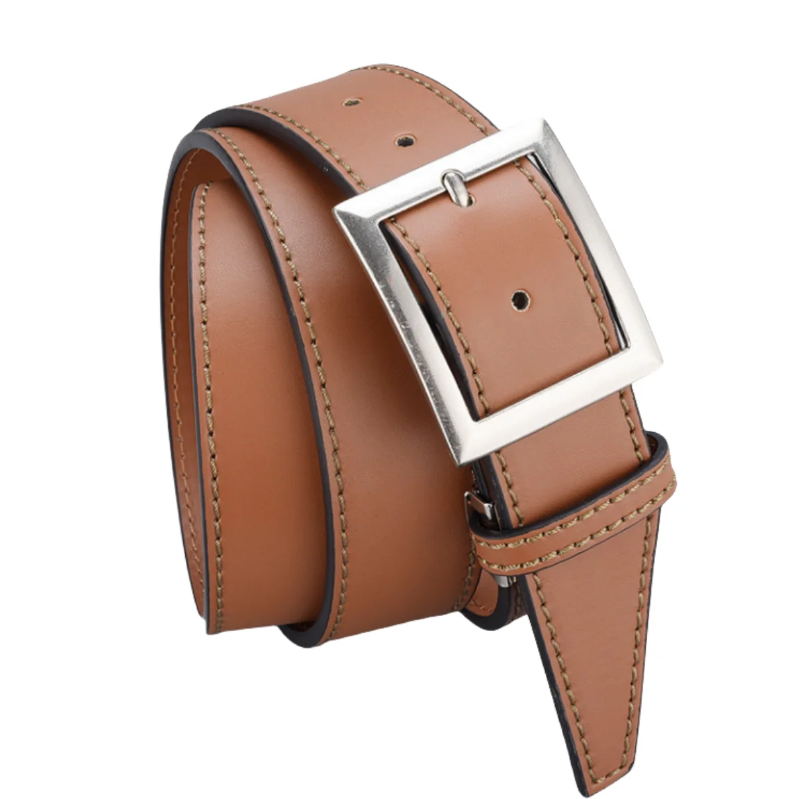 Unisex Universal Plain Hand Made Belt Alloy Pin Buckle Neutral Belt Wild Student Jeans Skirt Decorative Belts