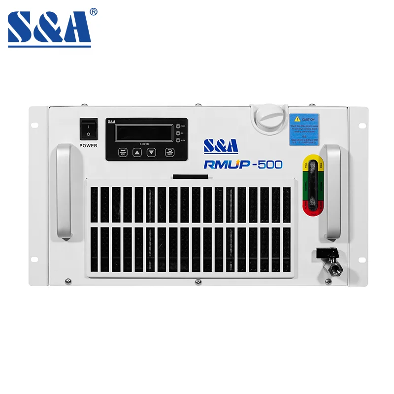 S&A RMUP-500 6U Rack Mount Industrial Greenhouse Cooling Water Chiller With PID control technology