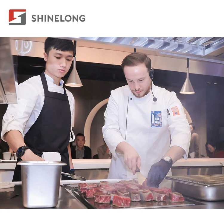 Shinelong Complete Kitchen Cooking Equipment Stainless Steel Hotel Supplies Restaurant Equipment