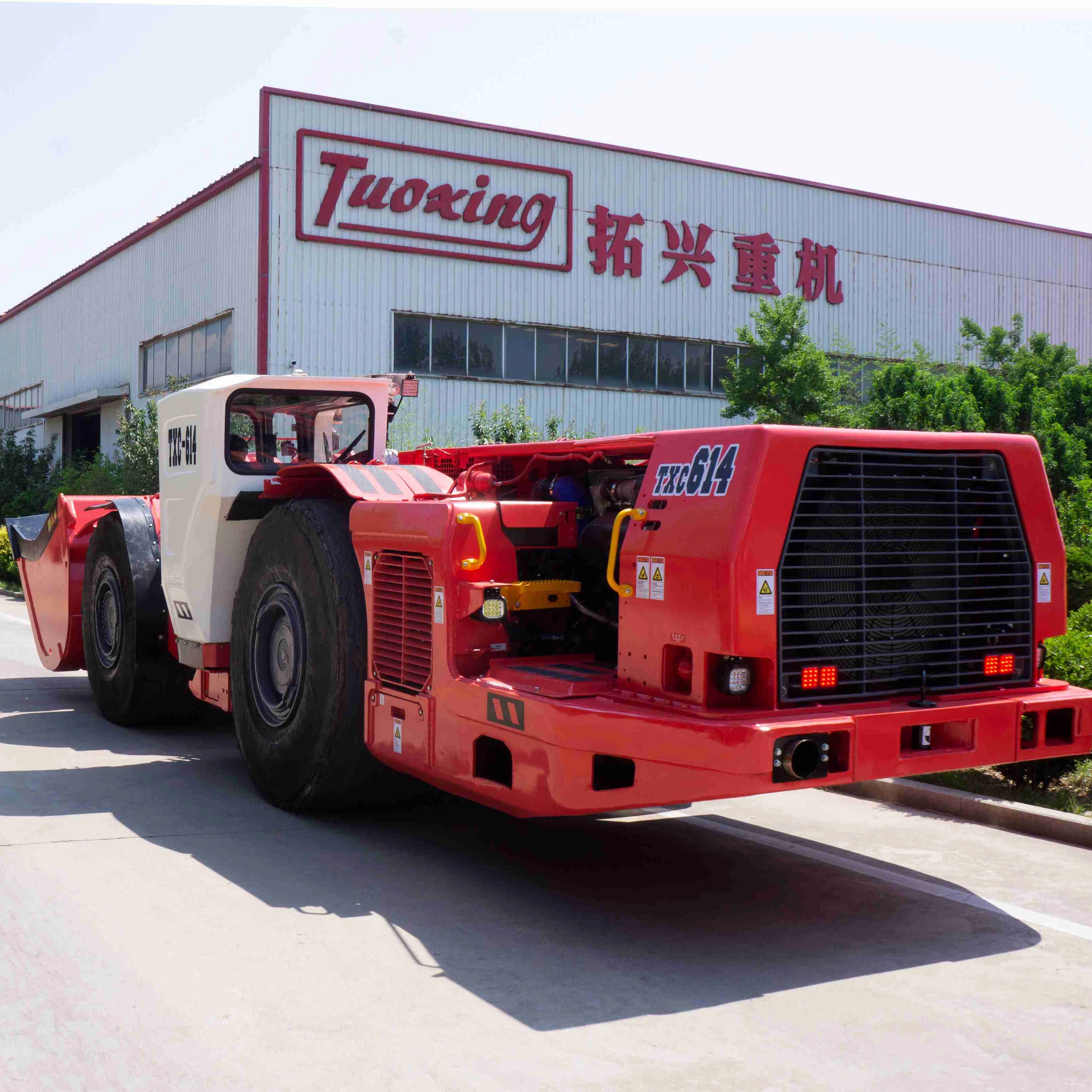 TC-614 Yantai Tuoxing High Quality 6cbm Scooptram/Underground Loader Deutz Engine Dana Spare for machine underground