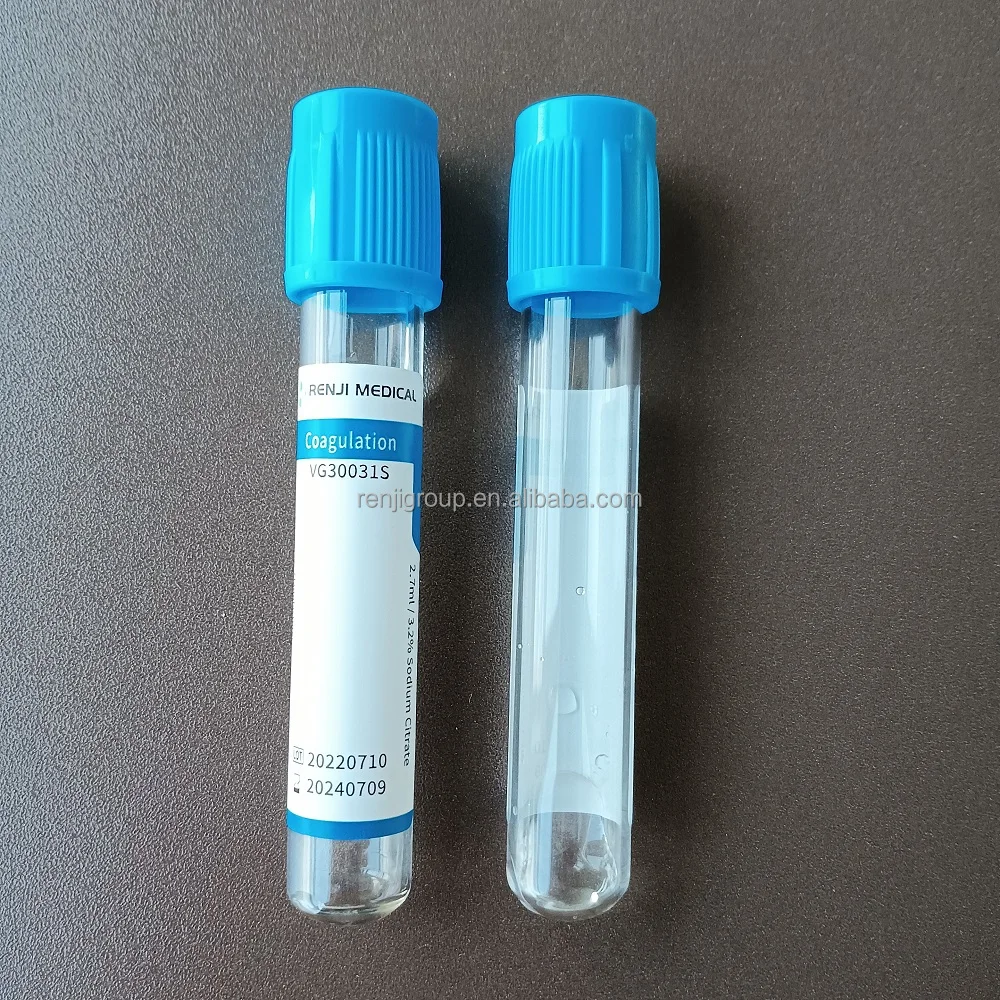 2023 PT tube 1:9 Sodium Citrate Blue Vacuum Blood Collection Tubes