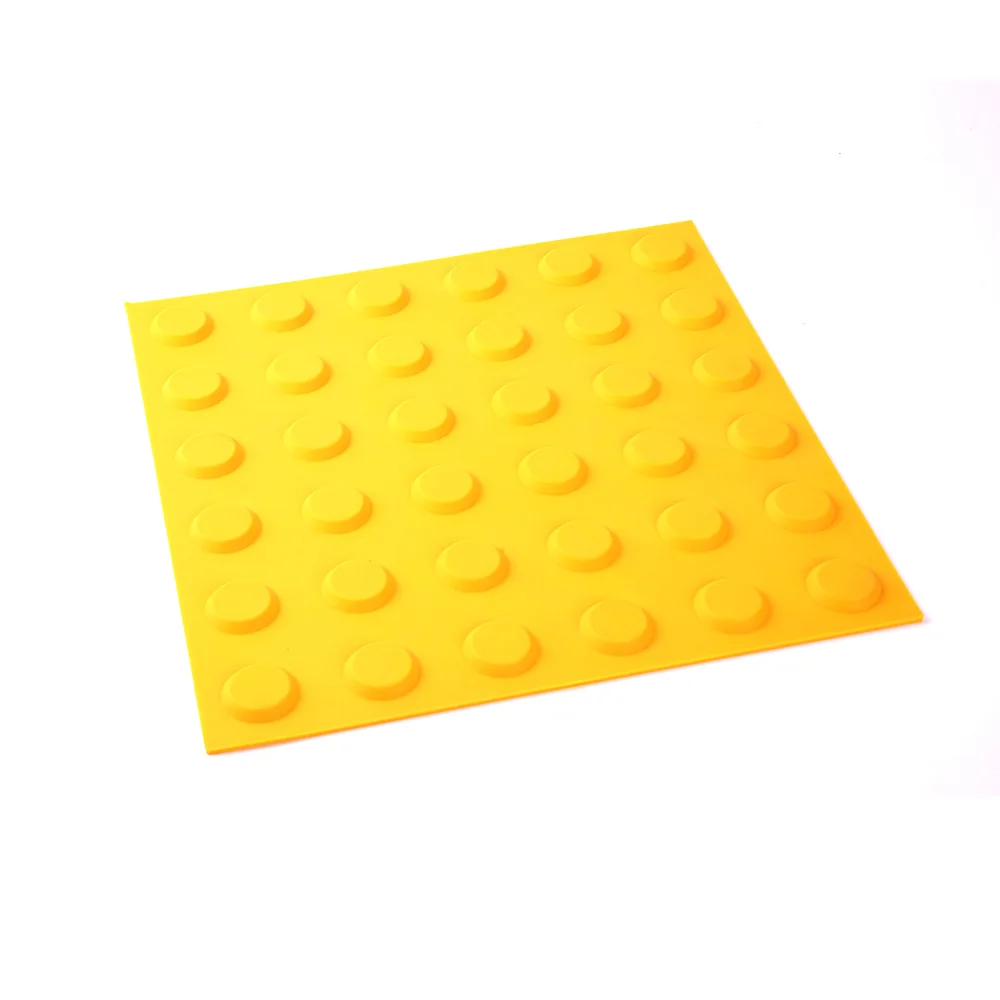 Hot Sales Polyurethane Tactile Indicator Paving Plate With Studs For Safety Pavement  Anti Slip Flooring