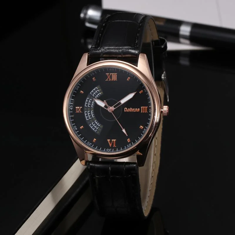 
Premium Quality Business Simplicity Men Leather Watches Wristwatch Watch For Man 