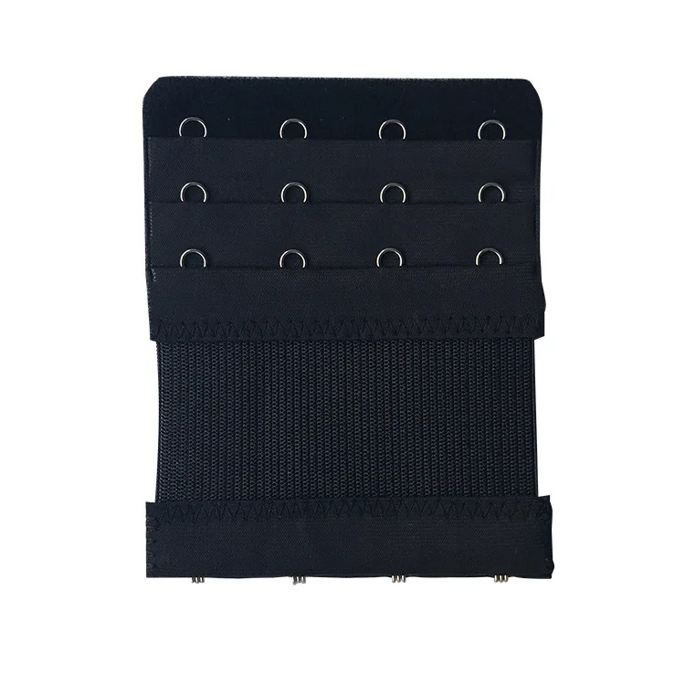 Bra extenders 3 rows 4 Hooks&Eyes Tape Elastic Bra Extender For Underwear Accessories
