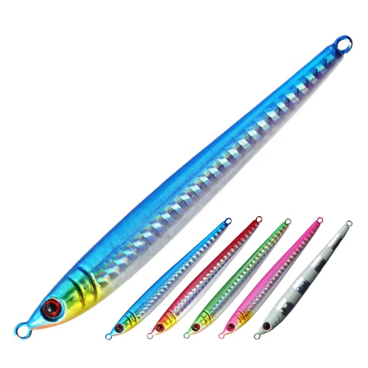 7g 14g 28g 40g 60g 80g 100g Saltwater Vertical Jigs Speed Jigging Fishing Lures Swim Jigs for Tuna Yellowtail