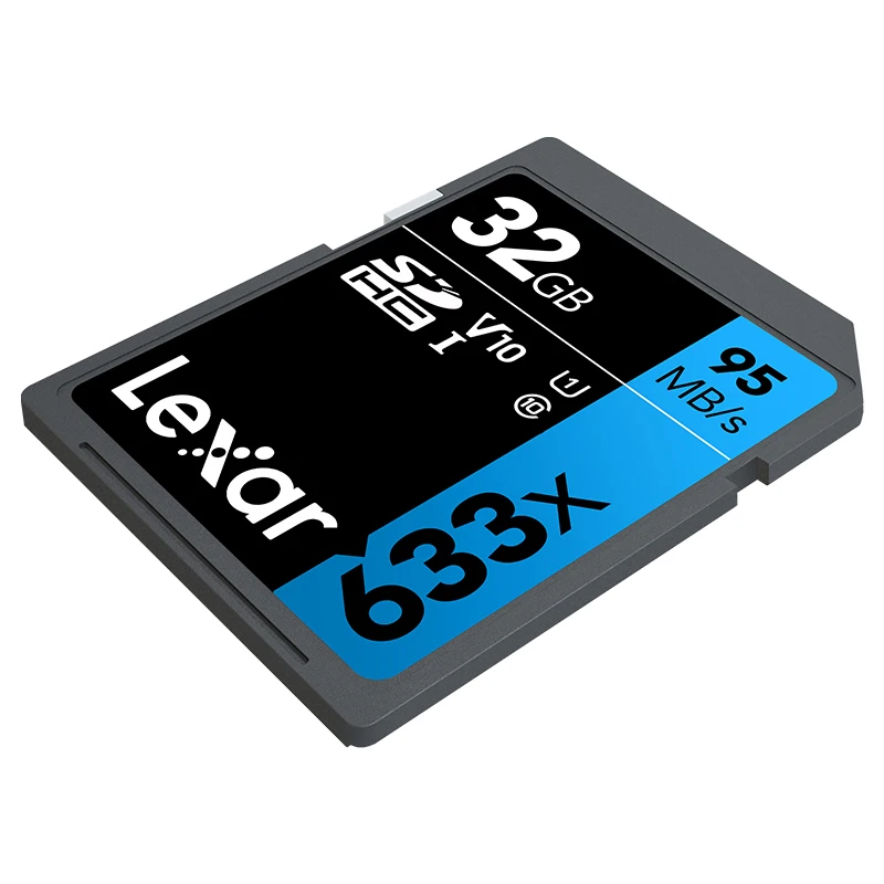 Original Lexar 633X Memory SD Card 32GB lexar 64GB 128GB 256GB 512GB 1TB SD Card Up to 95M/S C10 U3 U1 TF card for Mobile Phone