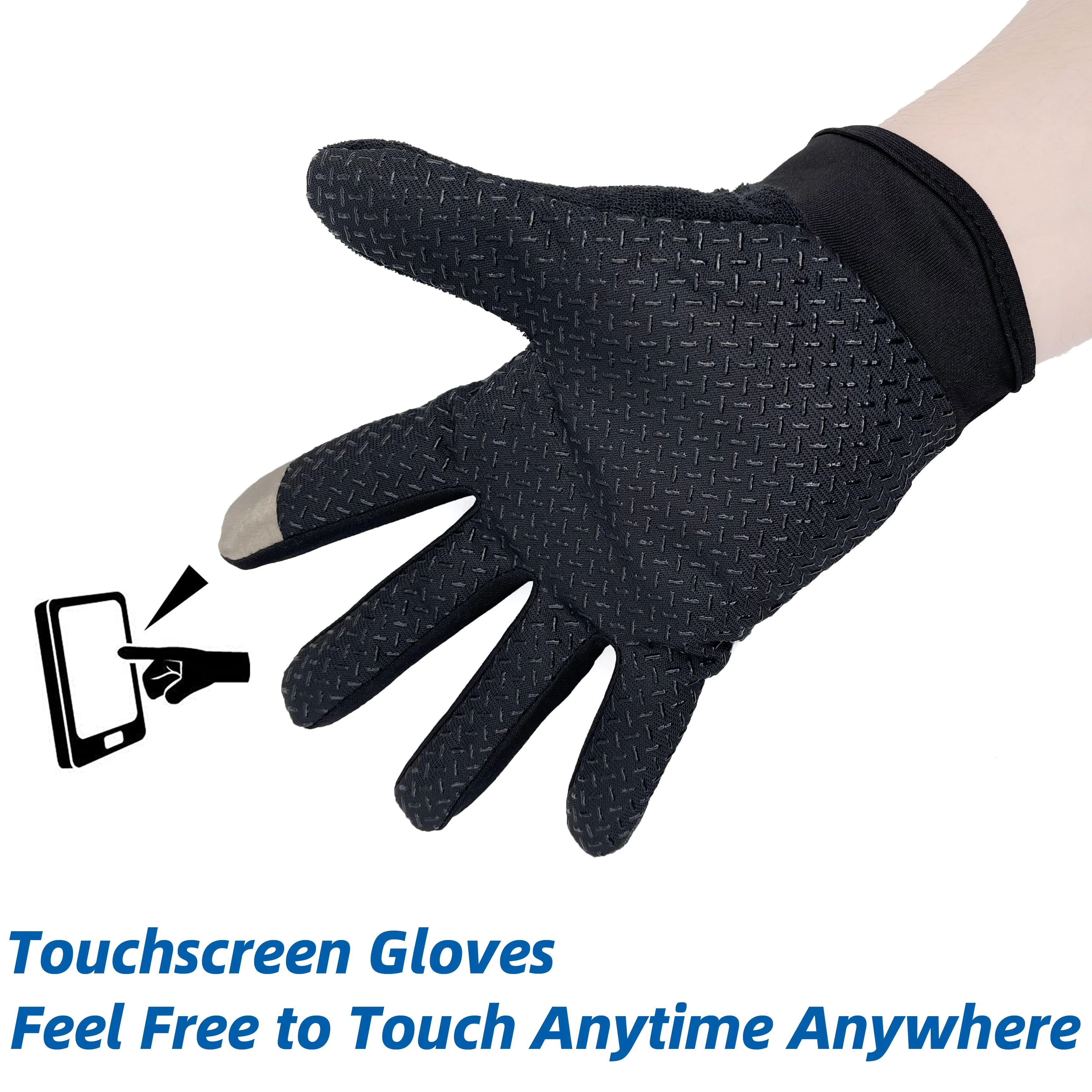 REYGEAK Full-Finger Biking Gloves Outdoor Lightweight Summer Road Cycling Gloves Touchscreen Glove Unisex Breathable