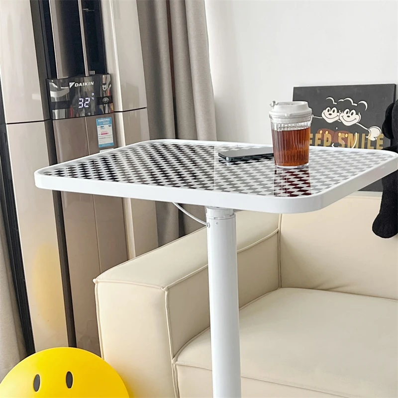 Мобильная рабочая станция регулируемый газовый пружинный подъемник сидячий стенд для ноутбука офисный стол диван рядом стеклянный мобильный стол