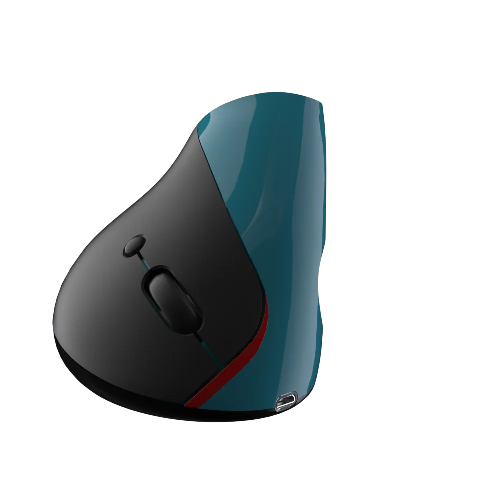 2022 OEM Wireless Ergonomic Mouse Comfort Big Hands Battery Rechargeable 2.4G Vertical Wireless Mouse