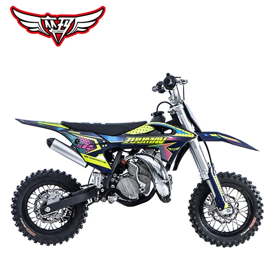 2024 New Design Zuumav 50cc 2 stroke Kids Racing Dirt bike Motocross