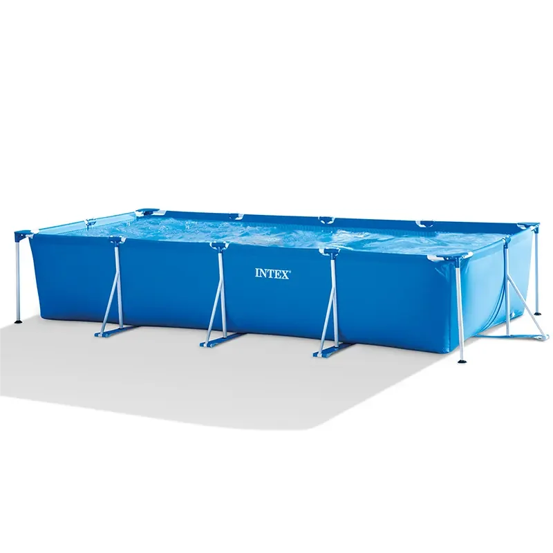 Hot Sale INTEX 28270 28271 28272 28273 Outdoor Rectangle Alberca Above Ground Swimming Pool Intex Pool