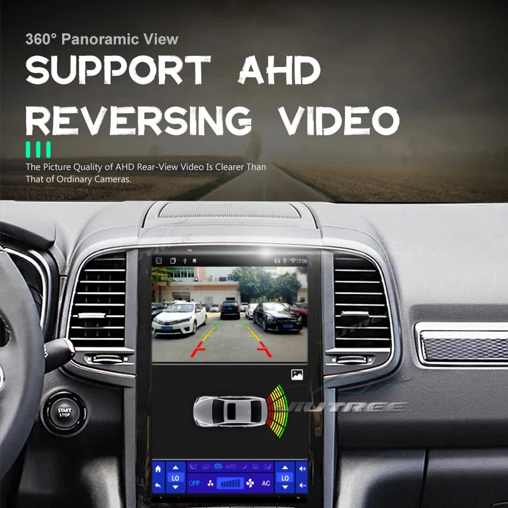 12.8 Inch Car Radio For Renault Megane 4 Samsung Koleos Talisman 2017-2019 Android 13 Multimedia Player Tesla Screen GPS Stereo