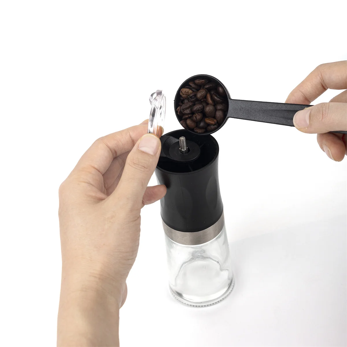 Hand-Operated Professional Commercial Manual Portable Hand Coffee Grinder