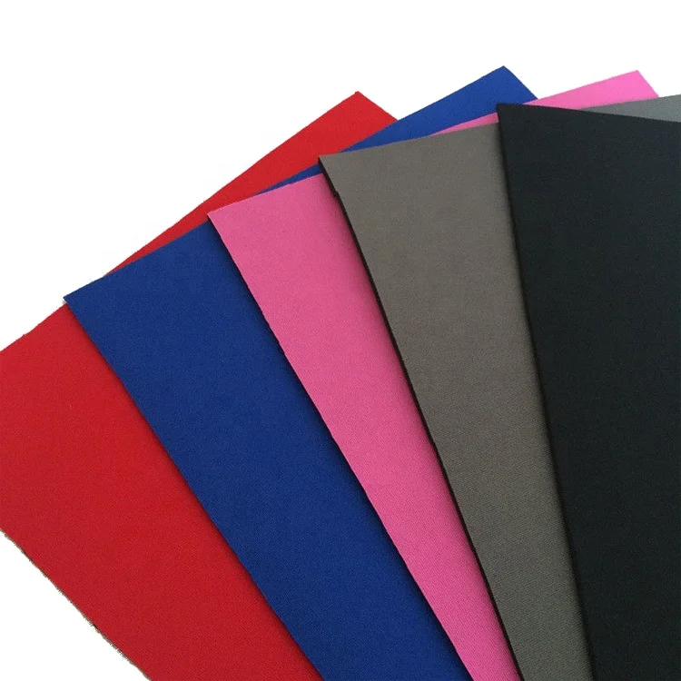 Hot Selling Customized LOGO Breathable Waterproof Eco-friendly Multi-colors 3.0 MM Nylon Neoprene Fabric For Swimming Suits
