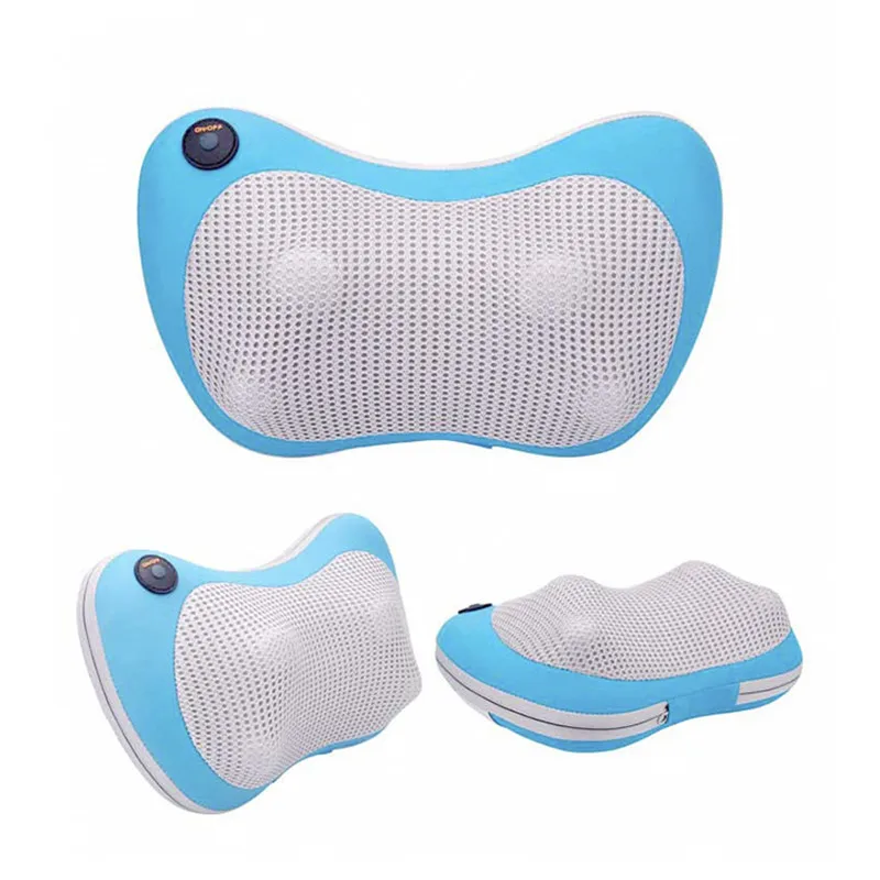 Automatic relax Smart Neck Massaging Vibrator Infrared Electronic Neck Massager Soft Neck Support Travel Home Massage Pillow