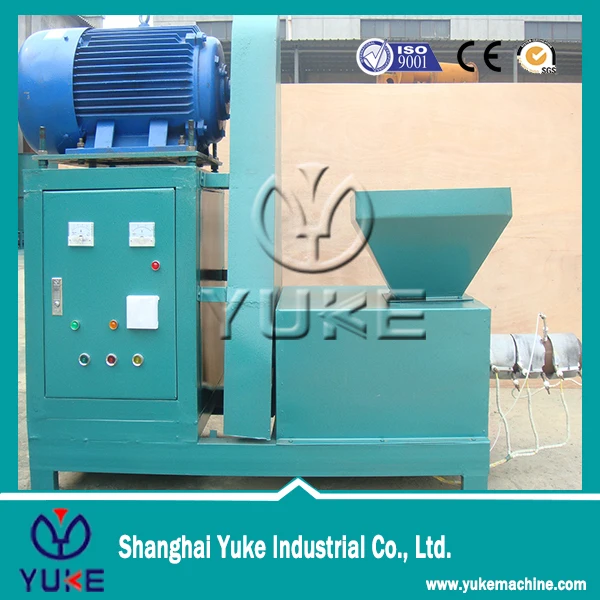 charcoal bar making machine/coal stick extruder/coal bar machine