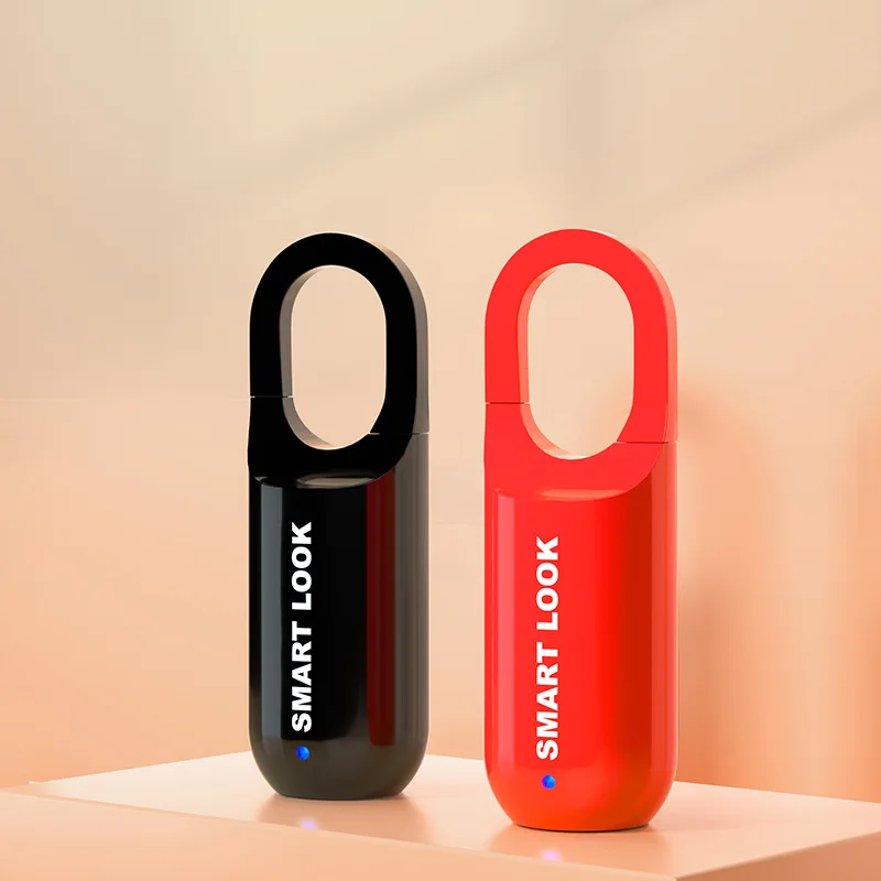 Мини-замок с отпечатками пальцев USB БЕСКЛЮЧЕВОЙ замок для багажа электронный умный биометрический дверной быстрая разблокировка путешествий