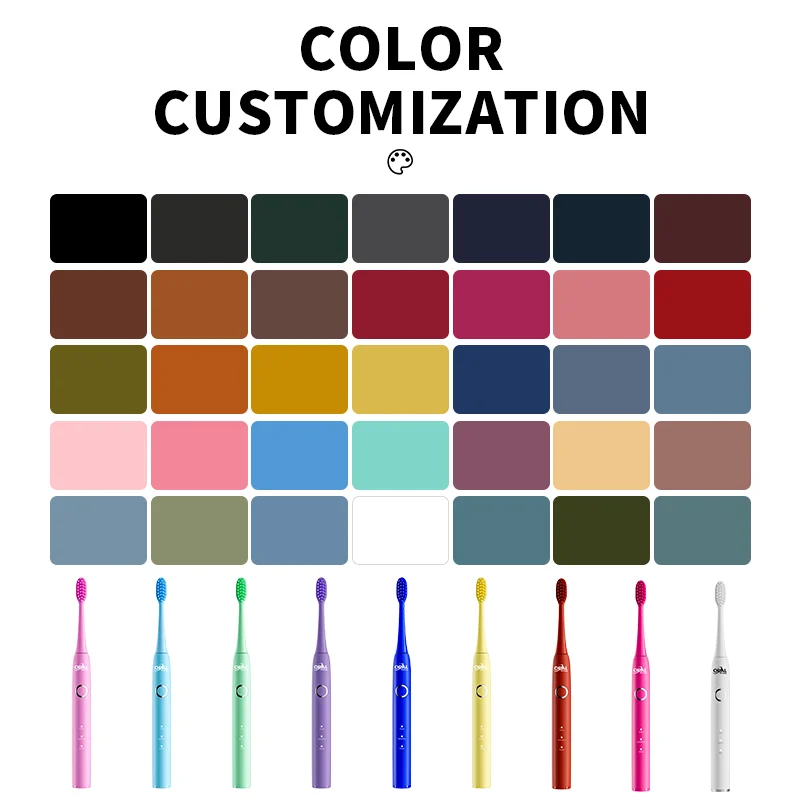 High Quality Wireless Electric Toothbrush Pressure Sensor With Electric Toothbrush Head For Teeth Cleaning Daily Oral Care