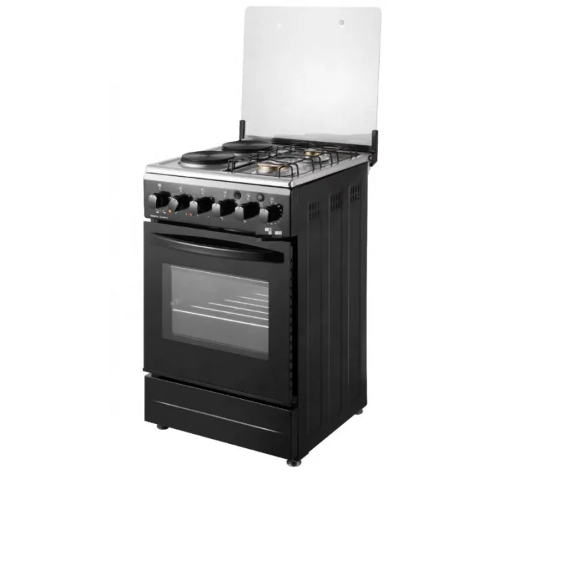 hot selling 2 gas burner  2 electricity burner Multi-headed Europea baking  integrated oven stove