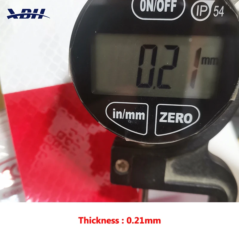 High Quality Cinta De reflective sticker Tape Roll PVC Red Reflective Safety Warning Tape for Truck Reflective Tape