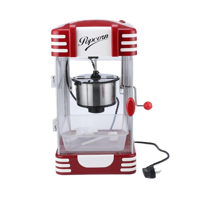 Popcorn makers Hot Oil Theater Style Electric Popcorn Popper Machine Stir Crazy corn popper popcorn maker machine