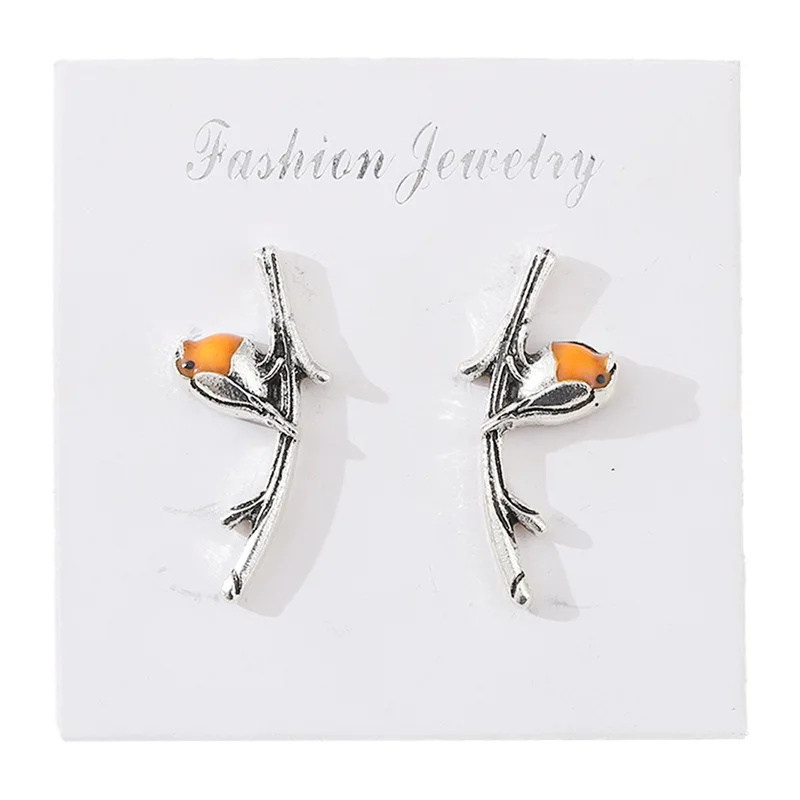 Cute bird Sweet Beauty Earrings Pendant for jewelry shop wholesale N240701