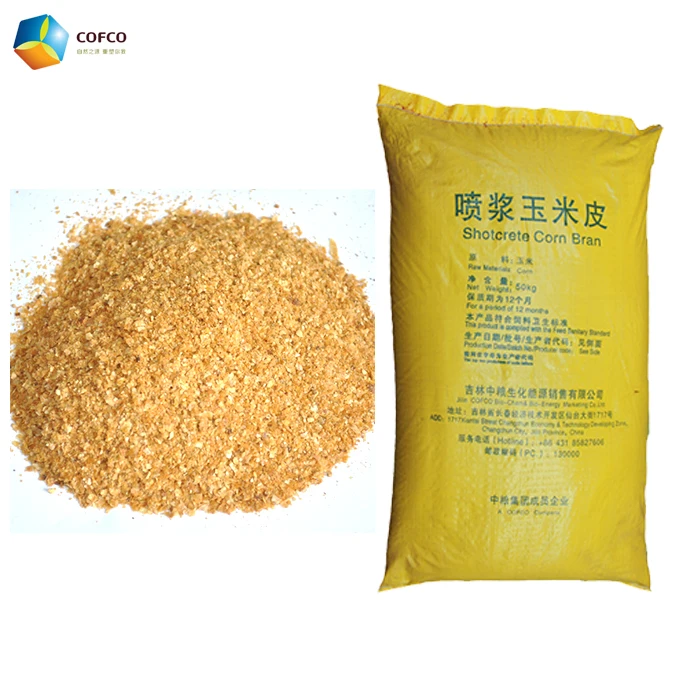 Jilin COFCO Price Corn Gluten Feed 18% Animal Feed Corn Gluten Feed