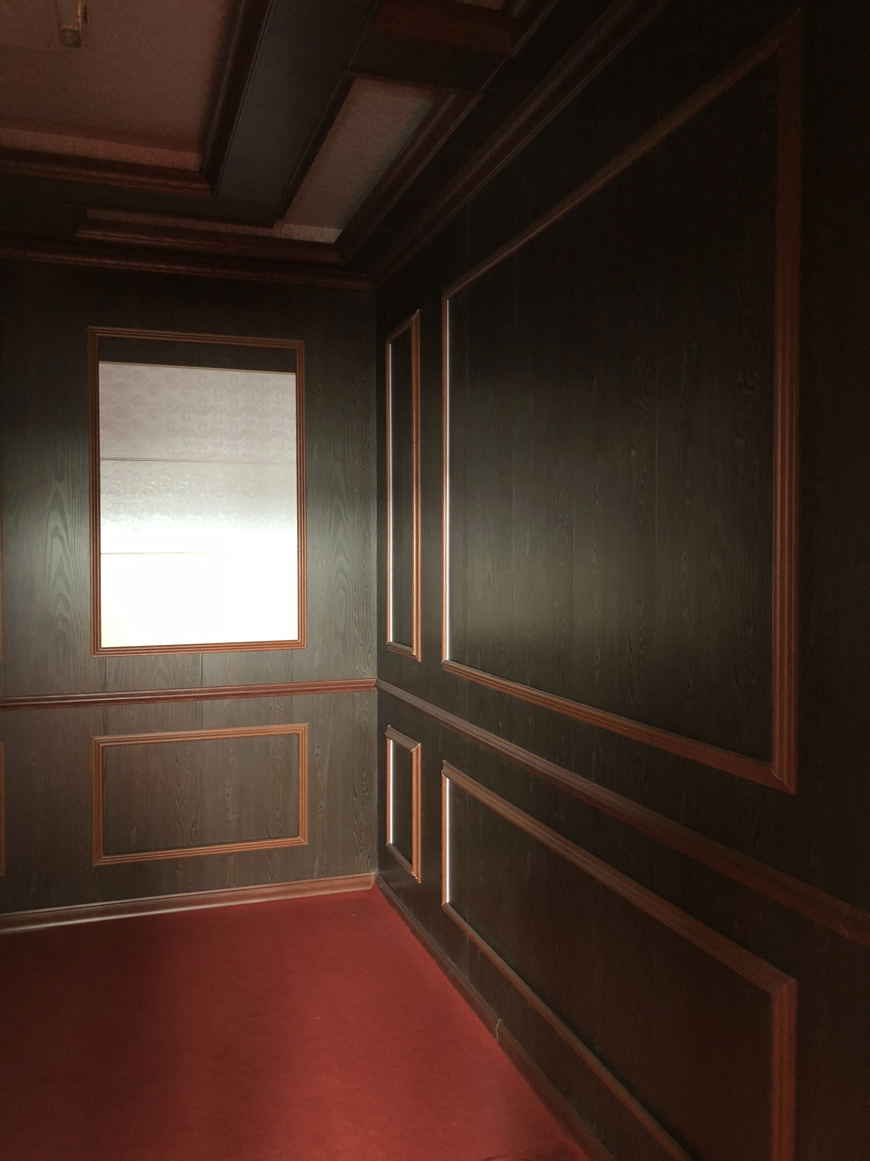 Strong pvc wall panel for partion decoration inside