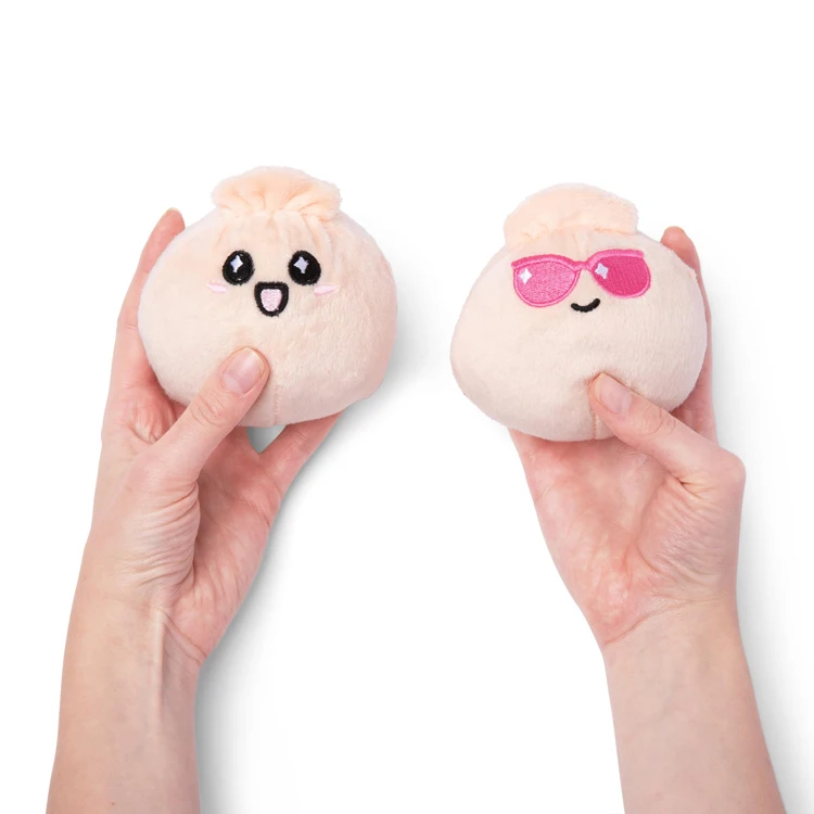 OEM ODM Cute Thing Dumplings Food Cuddly Toys Soft Kitchen Plush Toys Custom Anime  Plushies