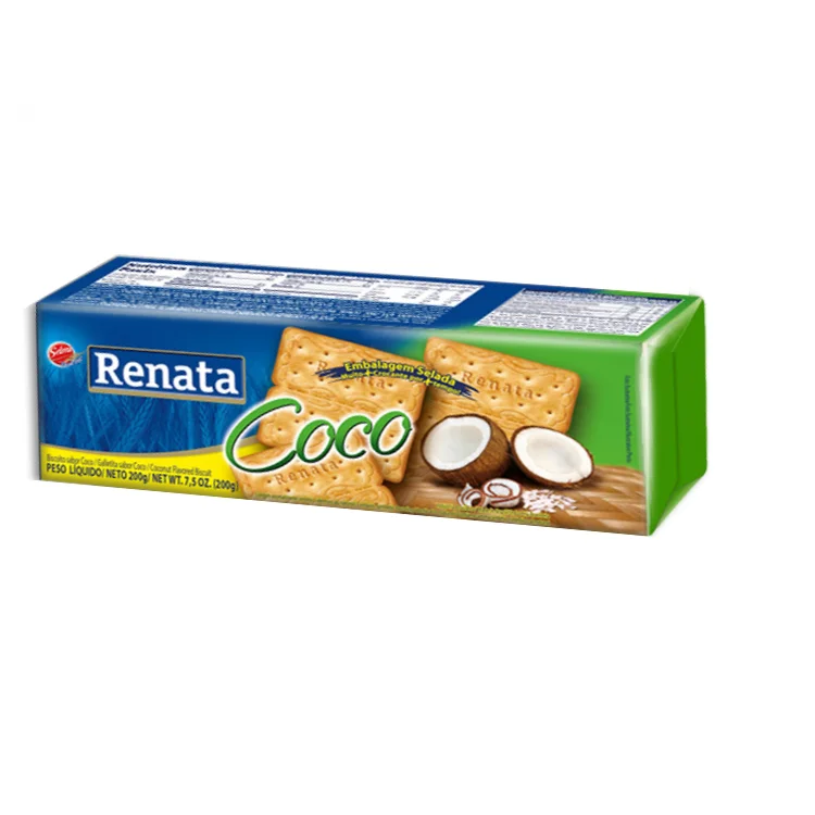 Wholesale Price Sweet Flavor Coconut Biscuit Renata - 200g