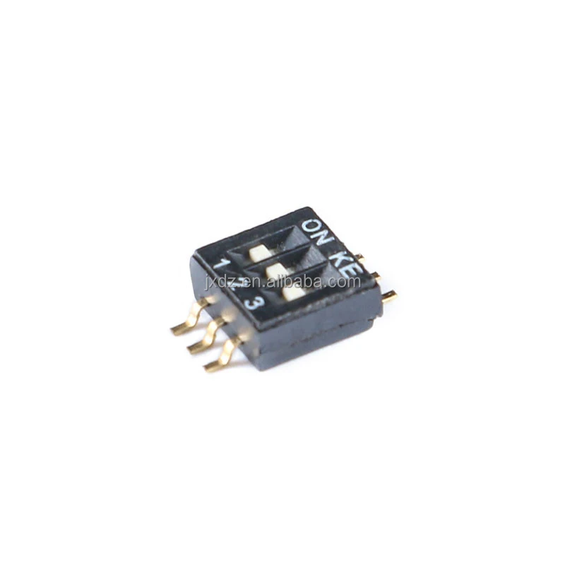 1.27MM SMD DIP Switch 2P/3P/4P/5P/6P/8P/10P DIP/Address Black New High Quality