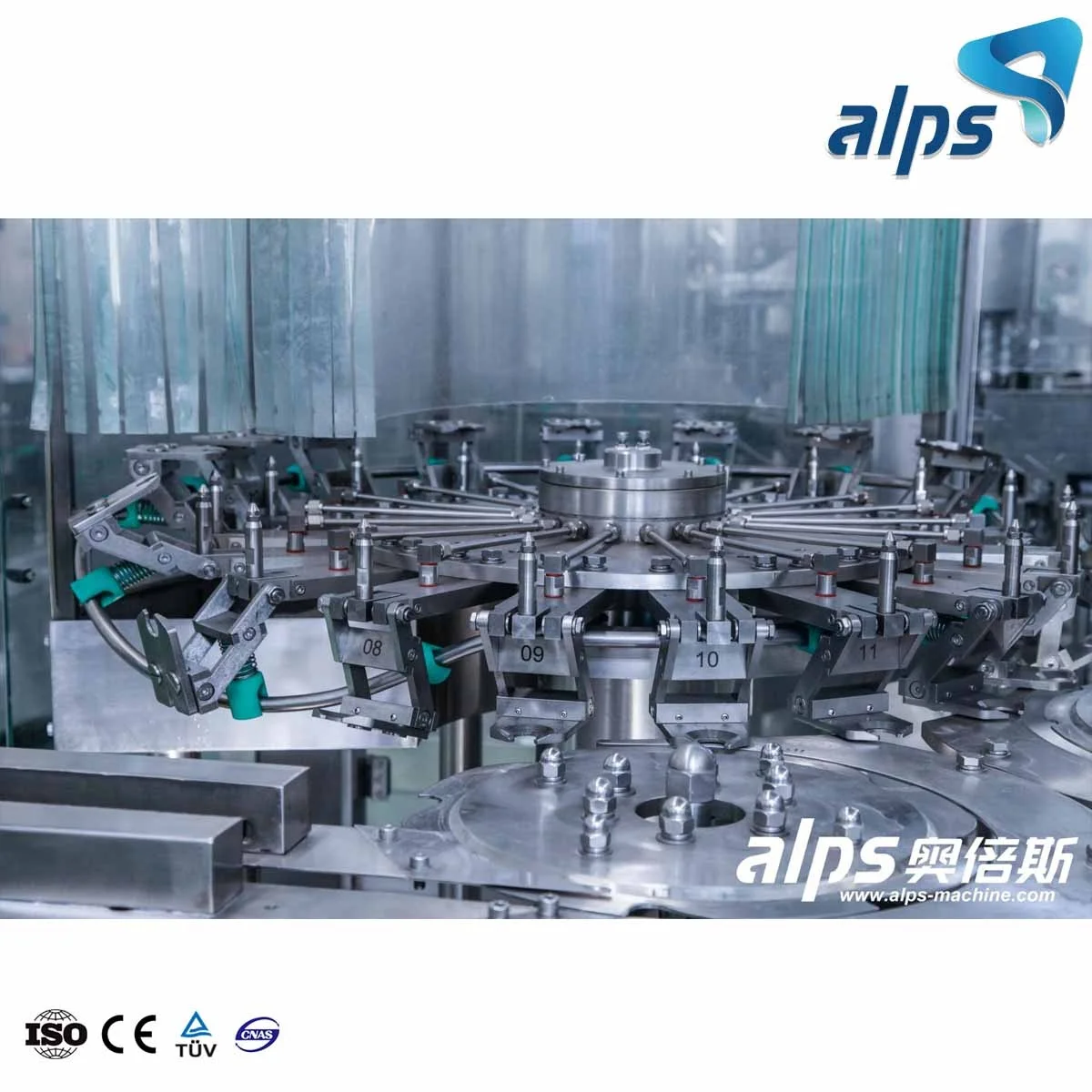 Complete antomatic mineral drinking water small bottling machine plant with blowing capping labeling packing machine