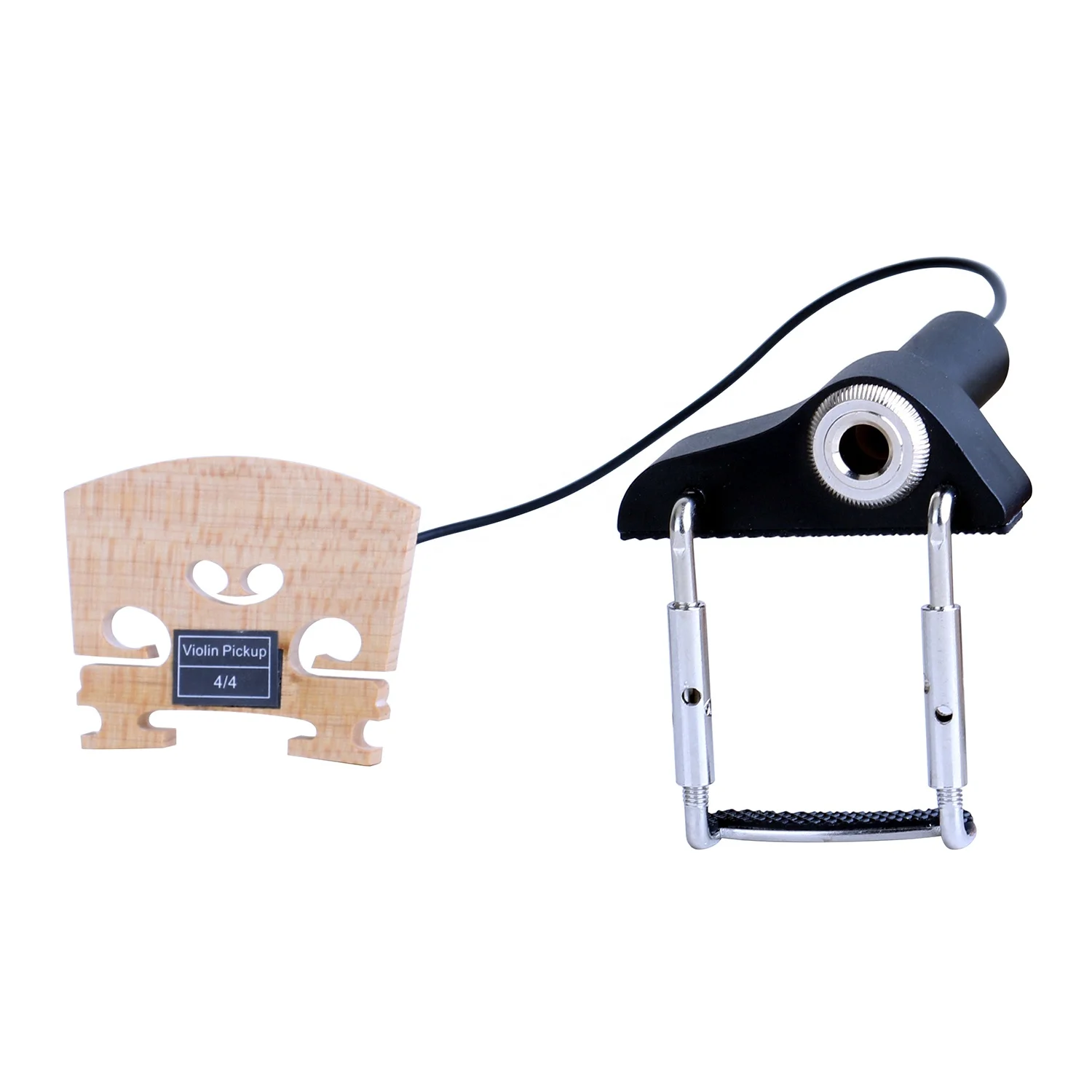 Wholesale High Quality Good Sound Violin Pickup 4/4 Size 4-string Violin Pickup With Jack For Wholesale Low Price