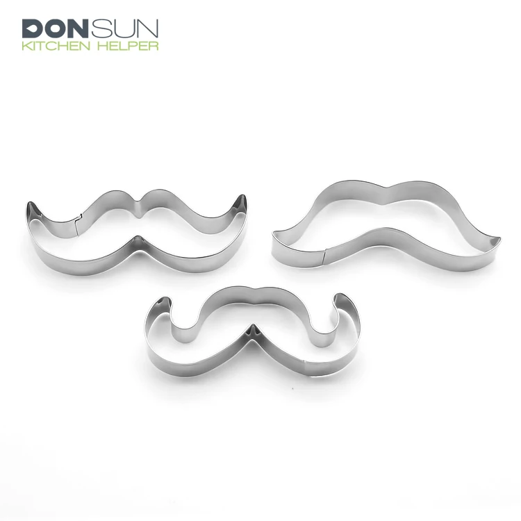 
Stainless steel colorful mustache Shape Cookie Cutter 