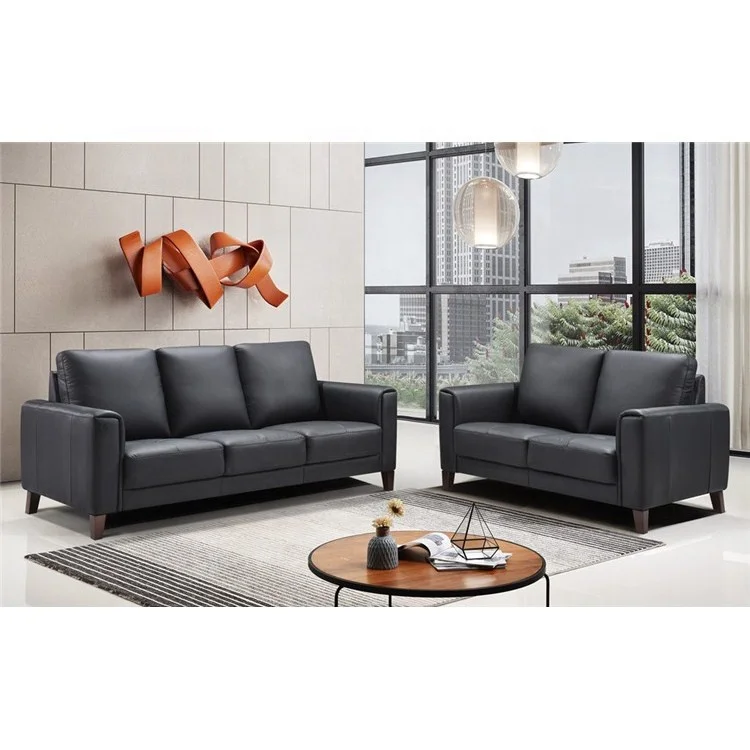 Farrell new moderns luxury couch sectional recliner leather corner living rooms furniture sofa set